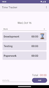 Time Tracker скриншот 1