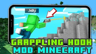 Mod Grappling Hook Minecraft स्क्रीनशॉट 5
