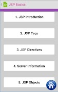 Learn JSP اسکرین شاٹ 1