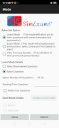 برنامه‌نما SimExams CBT Exam Engine عکس از صفحه