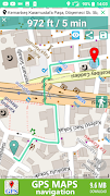 GPS 地図 & ナビゲーション スクリーンショット 3