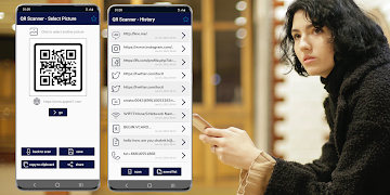 QR code scanner اسکرین شاٹ 6