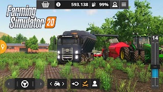 Jogo de Fazenda Farming Simulator 2020 Android screenshot 2