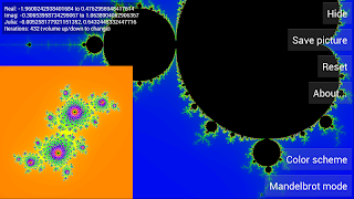 Mandelbrot Explorer screenshot 2