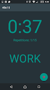 Interval Training Timer captura de pantalla 1