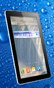 Waterfall Clock Weather Widget screenshot 5