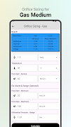 Orifice Sizing Tool скриншот 7