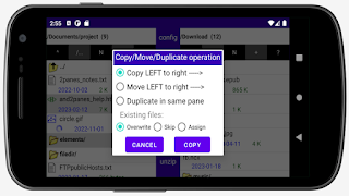 2 Panes File Manager screenshot 4
