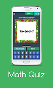 Math Quiz captura de pantalla 3