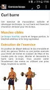 Musculation capture d'écran 3