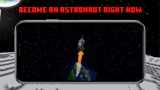 Space Rocket Mod for MCPE imagem de tela 2