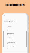 برنامهنما Edge Gestures عکس از صفحه