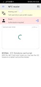 1 Schermata iso8583.info NFC reader