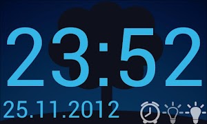 Giant clock poster