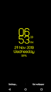 Digital Clock Lwp - Digi Clock Screenshot 1