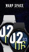 Warp Space Watch Face screenshot 1