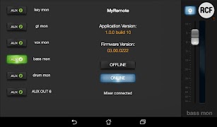 برنامه‌نما MyRemote عکس از صفحه