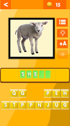 Animal Quiz: spell Animal name Ekran Görüntüsü 7