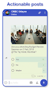 Syncapp - Enterprise chat โปสเตอร์