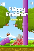 2 Schermata Flappy Smasher - Free Bird Game