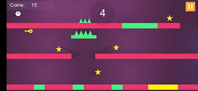 Swipe Ball - Dash Platforms captura de pantalla 2