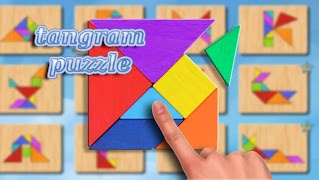 Tangram puzzle ภาพหน้าจอ 1