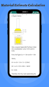 Material Estimate Calculation syot layar 4