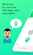 Écrire des SMS par voix: Voice capture d'écran 4