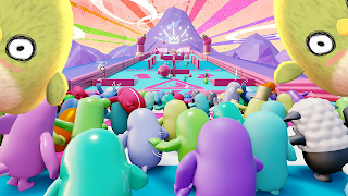 1 Schermata Knockout Real Fall Guys Royale 3D: Falling Hereos