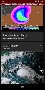 برنامه‌نما SeaStorm Hurricane Tracker عکس از صفحه