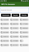 WPS WPA WIFI PIN GENERATOR captura de pantalla 2