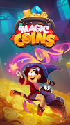 Magic Coins الملصق