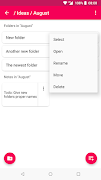 برنامه‌نما Notes & Folders عکس از صفحه
