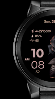 Golden Rose - Watch Face captura de pantalla 1