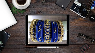 Silk Thread Bangles Ideas screenshot 5