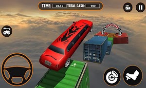 Impossible Limo Driving stunt syot layar 2