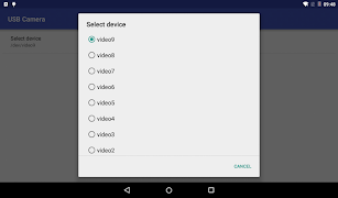 برنامه‌نما USB Camera عکس از صفحه