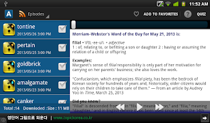برنامه‌نما A Word A Day عکس از صفحه