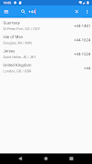Country Phone Codes ภาพหน้าจอ 1