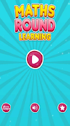 Maths Round Puzzle Affiche