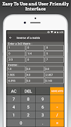 Matrix Inversion Calculator captura de pantalla 1
