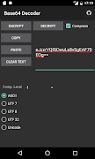 Base64 Decoder screenshot 1