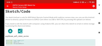 ESP32 Camera Wifi Robot Car screenshot 7