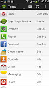 App Usage Tracker Cartaz