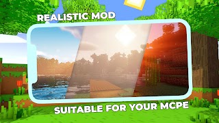 Realistic Mod for Minecraft تصوير الشاشة 7