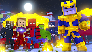 Superheroes Mod for Minecraft スクリーンショット 1