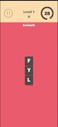 برنامه‌نما Letter-Shuffle عکس از صفحه
