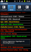 E-numbers screenshot 6