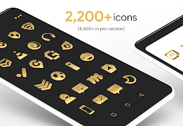Solid Gold - Icon Pack screenshot 5