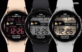ACRO Genix Digi Rev watchface 스크린샷 7